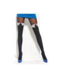 Collant chic cuissarde Col Blanc Adrian