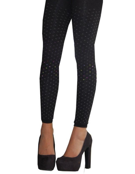 Leggings Achile plumetis colors  de coton face