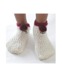 Chausson polaire Bonhomme de neige