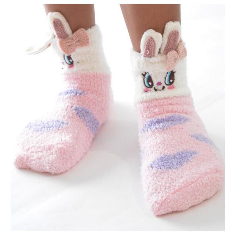 Chausson polaire lapinou mignon