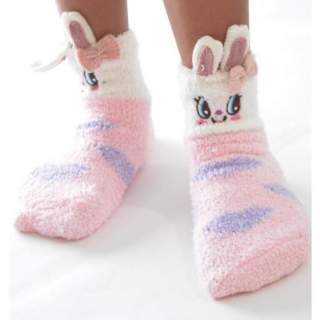 Chausson polaire lapinou mignon