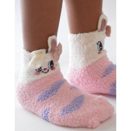 Chausson polaire lapinou mignon