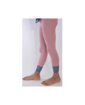 Collant coton sans pieds revers lurex Enfant
