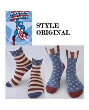 Chaussettes Cap'Taine america style Originale