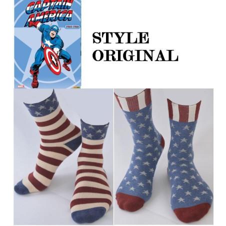 Chaussettes Cap'Taine america style Originale
