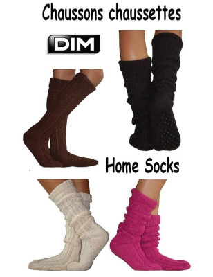 Home Socks Dim tricotées