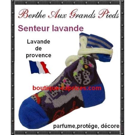 Chaussette lavande anarchiste