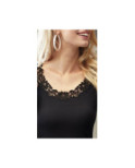 Top Dentelle Et Modal Gardenia Janira