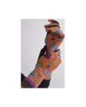 Gants Angora Ornager Fleuri Fil de jour