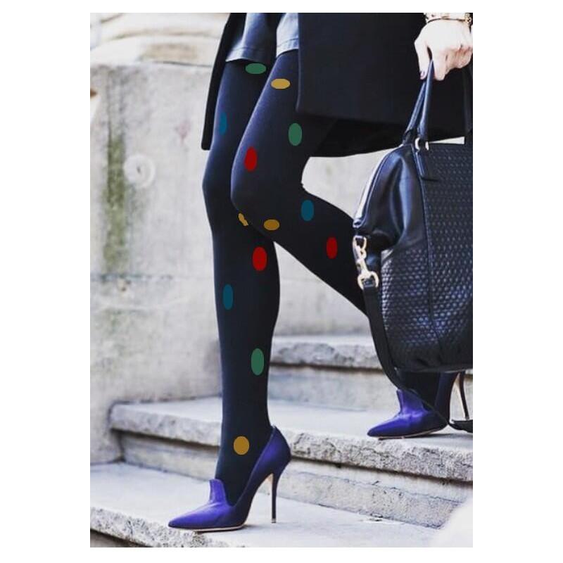 Collant à pois Sakura Multi