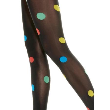 Collant à pois Sakura Multi