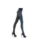 Collant asymétrique Rayures Etoiles