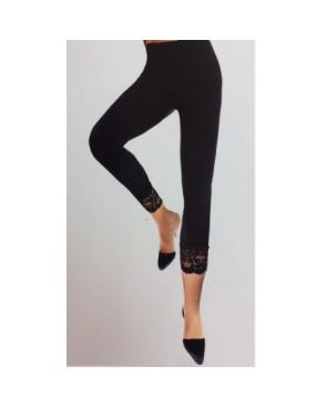 Collant Opaque sans pieds dentelle