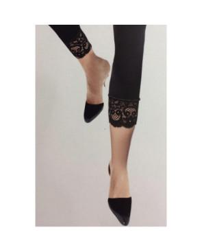 Collant Opaque sans pieds dentelle Girardi