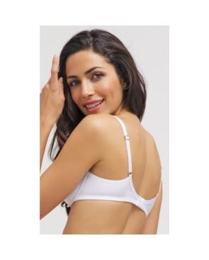  Soutien gorge Cotton sensation Hanro blanc dos