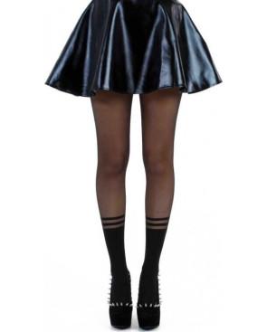 Collant Effet chaussettes rayées Pamela Mann