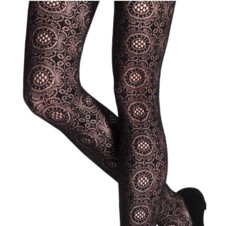 Collant Dentelle baroque Emilio Cavallini