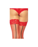 Bas résille couture Leg Avenue