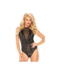 Body dentelle et velours