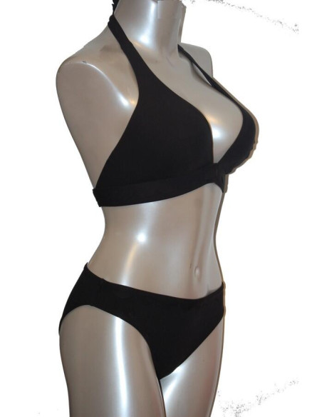 Empreinte 2 Pièces triangle Pétale noir détail