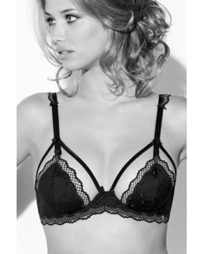 Soutien gorge Sensuel dentelle et coton Millesia