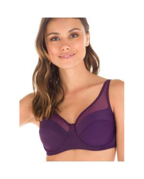 Soutien gorge Dim Generous violet profond