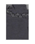 Chemise Moretta Laine et soie Col Cheminée