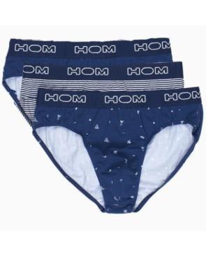 Lot de 3 Slips Hom Coton City