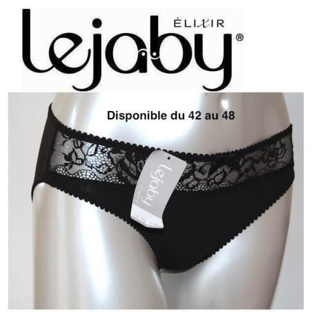 Slip Elixir dentelle florale noire