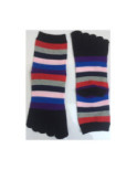 Chaussettes 5 Doigts Multirayures