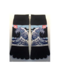 Chaussettes 5 Doigts Vagues D'Hokusai