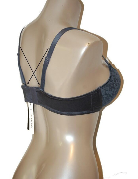 Soutien Gorge Empreinte Melody Gray bretelles amovibles