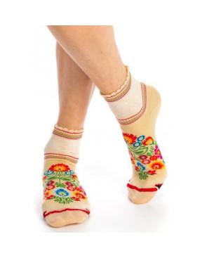 Socquettes Fleuries squaw Fil de joie
