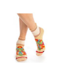 Socquettes Fleuries squaw Fil de joie