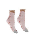 Chaussettes dentelle fleuries Fil de joie