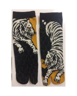 Socquettes Tabis Combat de tigres