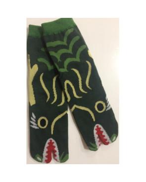 Chaussettes Tabis Dragon Vert
