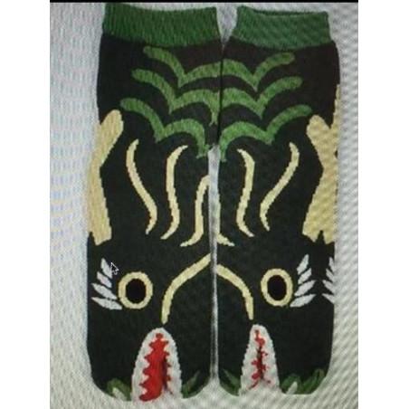 Chaussettes Tabis Dragon Vert
