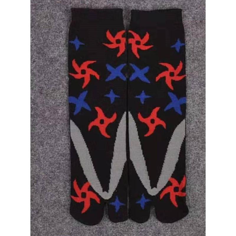 Chaussettes Tabis Etoiles et Shurikens de ninjas
