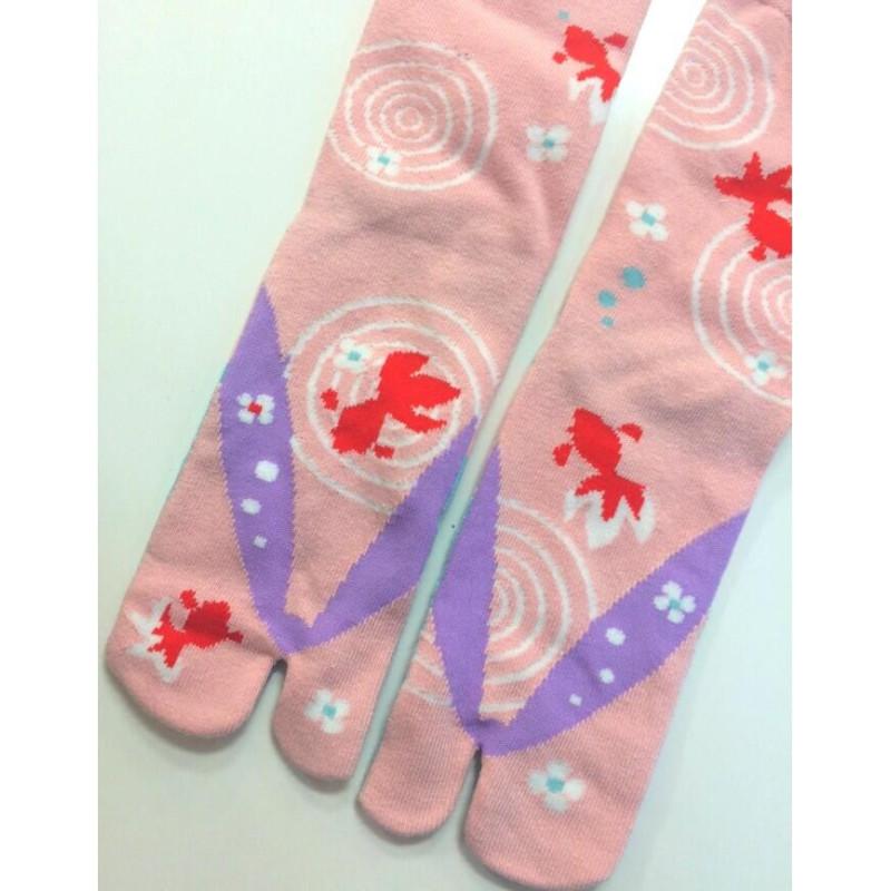 Chaussettes japonaises Tabis Carpes Koi