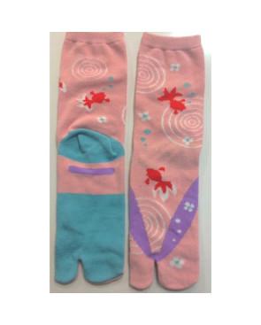 Chaussettes japonaises Tabis Carpes Koi