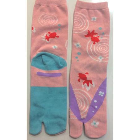 Chaussettes japonaises Tabis Carpes Koi