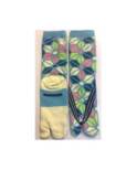 Chaussettes japonaise Tabis kaliedoscope fleuri