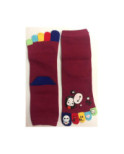 Chaussettes bordeaux 5 Doigts copain copine