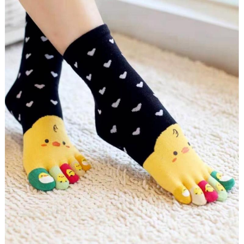 Chaussettes 5 Doigts petit poussin love