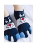 Socquette 5 Doigts Gros minet