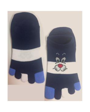 Socquette 5 Doigts Gros minet