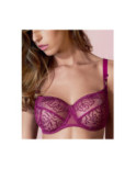 Soutien Gorge Decolleté Empreinte Carolyn Pourpre
