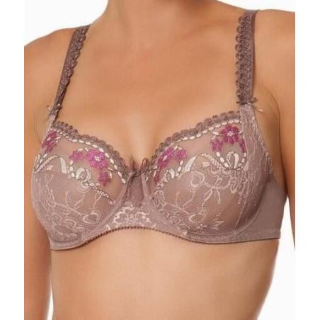 Soutien gorge Empreinte classique Anna bois de rose