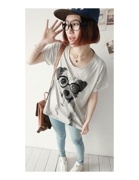 T-Shirt Chien Intello